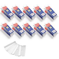 WORKPRO 1000-pack single-edge blades for general scraping and cutting.