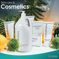 Frizz control with World Amenities Blanc for sleek daily styling.