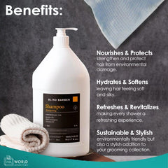 World Amenities Coconut oil formula nourishes hair and adds softness