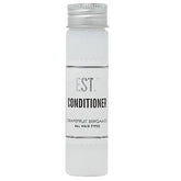 World Amenities EST. Conditioner bottle front highlighting compact travel size for guest rooms
