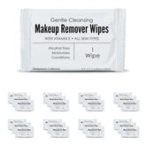 World Amenities makeup remover wipes 50-count bulk pack for easy hotel room setup
