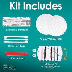 World Amenities vanity kit cotton rounds for refreshing use