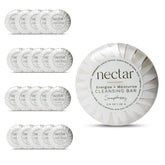 World Amenities Nectar bulk cleansing bar round shape with citrus aroma for hotel guest rooms