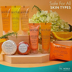 World Amenities Nectar travel-size bar displayed for guest use