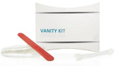 World Amenities travel kit razor in compact case for hotel guests.