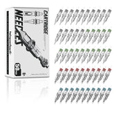 Wormhole Tattoo 1005RL long taper needles for precise lining and clean edges.