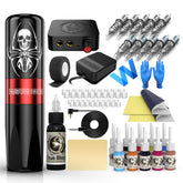 Wormhole Tattoo Kit front view shows the complete starter set for beginners and artists.