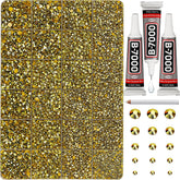 Worthofbest 31000pcs rhinestones grid-pack for versatile crafts and outfits