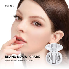 WOSADO Savannah Breez waterproof lashes for all-day wear in any weather.