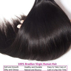 Wowqueen Beauty three-pack bundles for full-bodied Brazilian straight hair