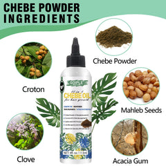 WOZUTUNT Chebe Oil texture closeup showing smooth non greasy feel