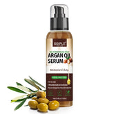 WOZUTUNT Argan Protein Hair Oil Serum bottle with pour cap for easy application and frizz control.