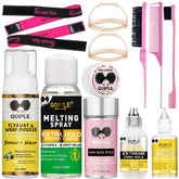 WOZUTUNT Lace Bond Spray packaging for easy storage and quick setup.
