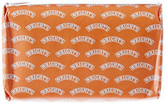 Wright's coal tar soap close-up showing creamy lather for cleansing