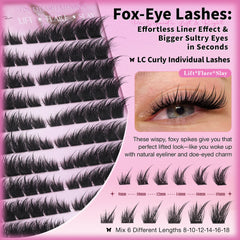 Wtvane salon texture lashes feel soft and natural for blending.