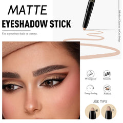 Wugbc Eyeshadow Stick Crease-Proof Wear demonstrates long-lasting, budge-resistant color.