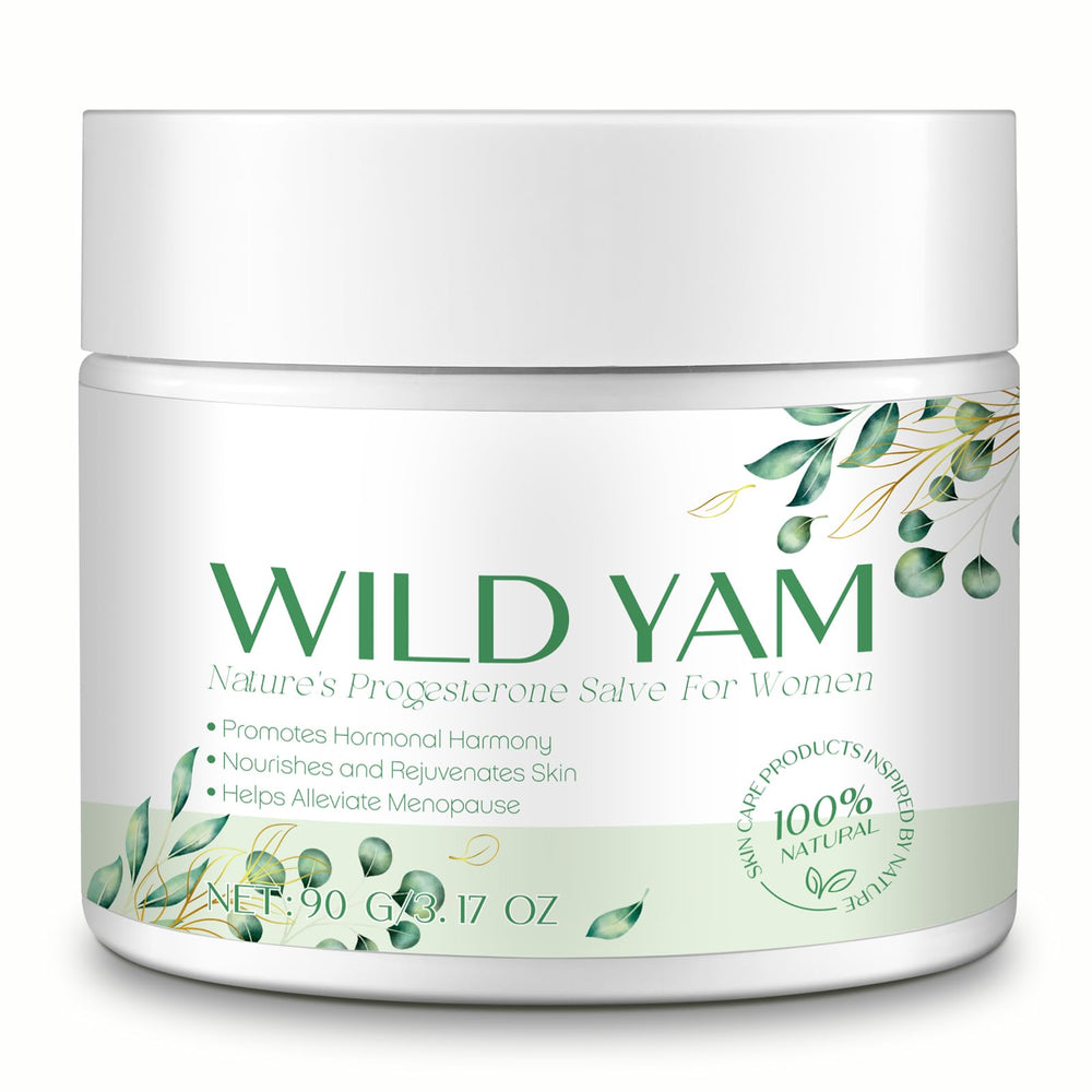 Xaarty Wild Yam Cream packaging highlights natural skincare for balanced skin comfort.