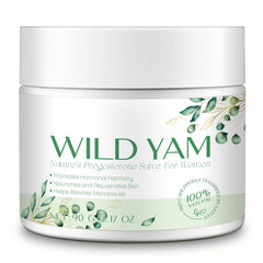 Xaarty Wild Yam Cream packaging highlights natural skincare for balanced skin comfort.