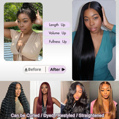 XIANYUN Brazilian virgin hair texture close-up and cut quality