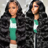 Xiayume 30-inch lace front wig with 13x6 body wave for natural movement in daily wear.
