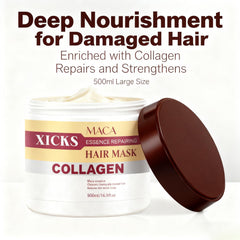 Xicks Maca Essence Oil dropper close-up highlighting hydration and shine