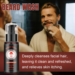 XIKEZAN beard balm for softness and manageability.