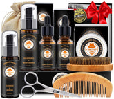 XIKEZAN beard wash bottle demonstrates a hydrating cleanse for beard and skin.