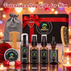 XIKEZAN beard wash/shampoo cleanses gently and refreshes the beard.