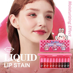 Xiuxixu 3-in-1 tint used on lips, cheeks, and eyes for cohesive makeup