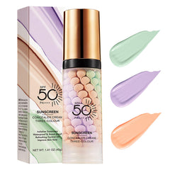 Xiuxixu 3-in-1 primer swirl-spiral evens skin tone and corrects color
