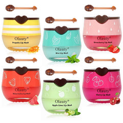 Xiuxixu honey lip balm packaging shows premium beeswax care for hydrated lips.