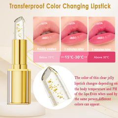 Xiuxixu transferproof lipgloss wand offers crystal jelly texture and long wear.