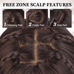 XIXIBI layered wig adding movement and volume with natural drape.