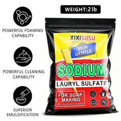 XIXISUSU SLSA powder packaging with resealable lid to prevent moisture