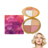 XLJQ Eye and Cheek Palette with open packaging for on-the-go touchups.