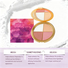 XLJQ Glow Wardrobe Palette fits in a handbag for quick color boosts.