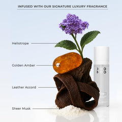 XMONDO Ingredient panel highlights vegan maracuja oil and hyaluronic acid