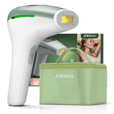 XSOUL IPL laser device front view showing sleek design for at-home use.