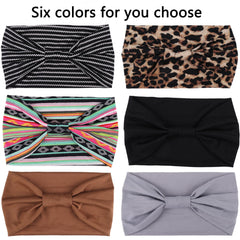 XTREND knot headband bohemian style solid secure fit during workouts