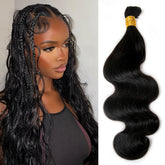YWIGS boho braiding hair, 20inch, natural body wave for versatile styling.