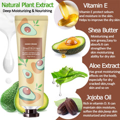 YAERZI lavender hand cream soothing fragrance and hydration