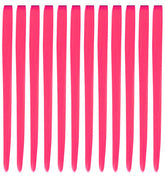 YaFex hot pink clip-in extensions for instant color and volume