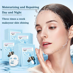 YAFUSIPE face mask application on face demonstrates easy wear and refreshment