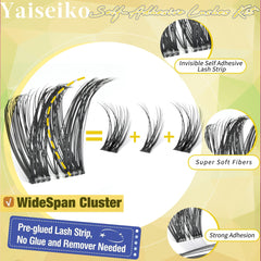 Yaiseiko lash applicator tool for quick, precise lash placement.