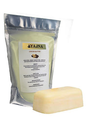 Yajna Cocoa Butter melts into oil for body massage.