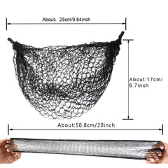YANTAISIYU 20inch circumference hair net secures buns for comfortable styling.