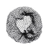 YANTAISIYU 24pcs thicker hair net in black keeps hair tidy for all-day wear.