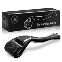 YANVIPERISK Derma Roller 540 with black handle for at-home use and comfort