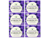 Yardley London English Lavender bath bar close-up, nourishing cleansing for soft skin.