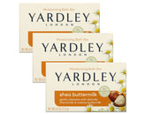 Yardley Shea Buttermilk Bath Bar pack ready for daily nourishing cleansing.